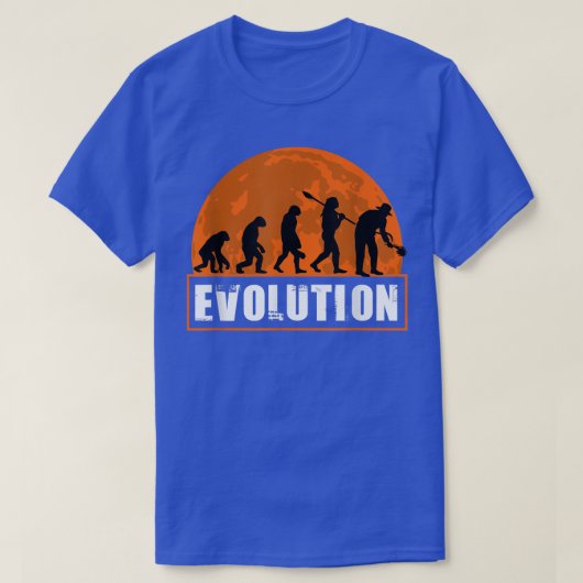 Evolution des menschlichen Bauern Funny Bauer Evol T-Shirt (Design vorne)
