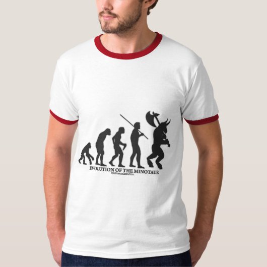 Evolution des MInotaur T-Shirt (Vorderseite)