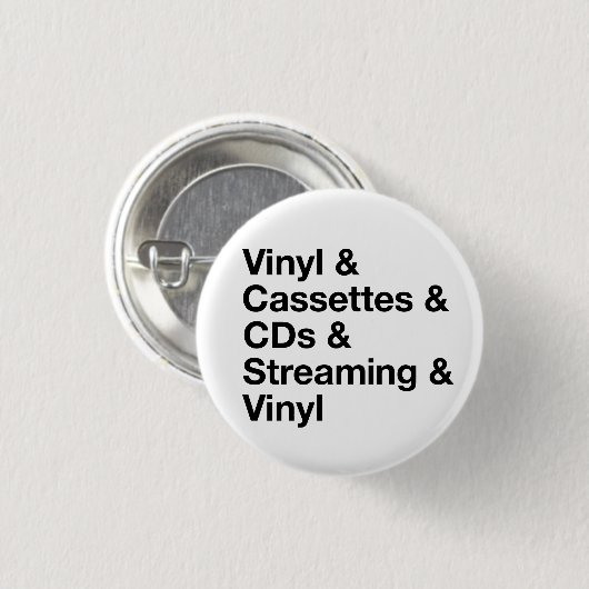 Evolution des Musik-Buttons Button (Vorne & Hinten)