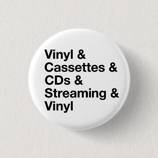 Evolution des Musik-Buttons Button (Vorderseite)