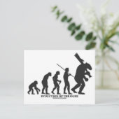 Evolution des Ogres Postkarte (Stehend Vorderseite)