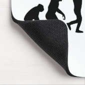 Evolution des Radfahrers Mousepad (Ecke)