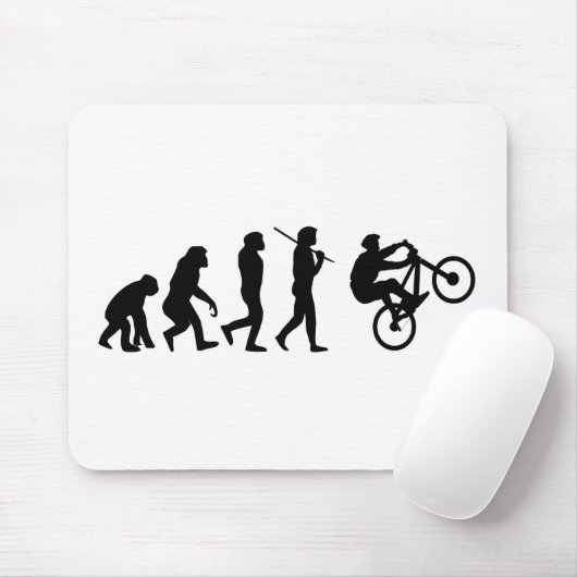 Evolution des Radfahrers Mousepad (Mit Mouse)