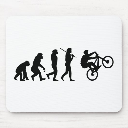 Evolution des Radfahrers Mousepad (Vorne)