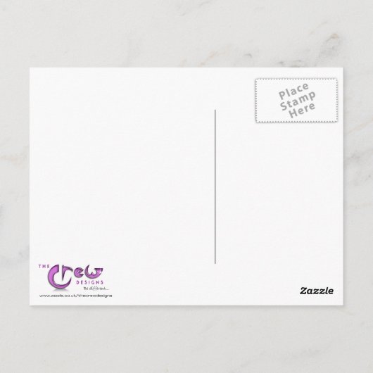 Evolution des Radfahrers Postkarte (Rückseite)