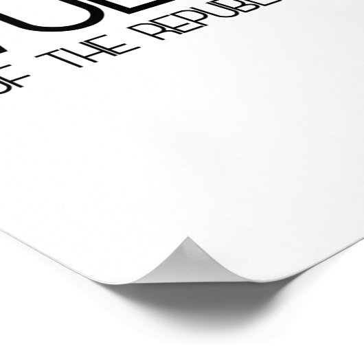 Evolution des republikanischen Party - Pro-Science Poster (Ecke)