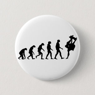Evolution des Skateboardens Button