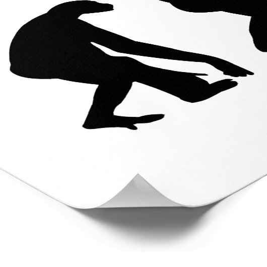 Evolution des Skateboardens Poster (Ecke)