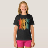 Evolution des Skateboarding-Skaters T-Shirt (Vorne ganz)