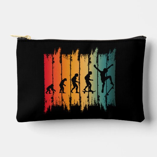 Evolution des Skateboarding-Skaters Zubehörtasche (Vorderseite)
