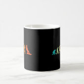 Evolution des Snowboard-Snowboardens Kaffeetasse (Mittel)