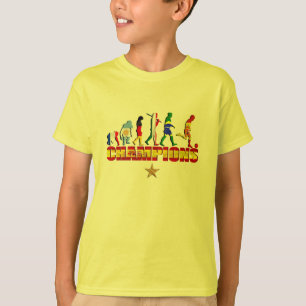 Evolution des spanischen Fußball T-Shirt
