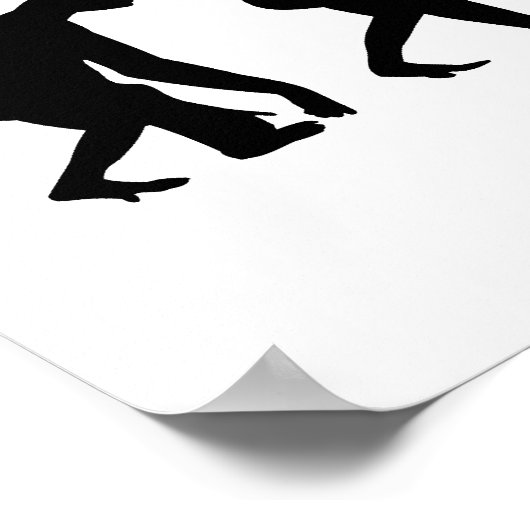 Evolution des Tauchens Poster (Ecke)
