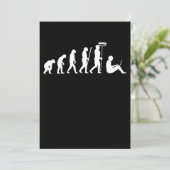 Evolution des technischen Supports Computer IT Pro Dankeskarte (Stehend Vorderseite)