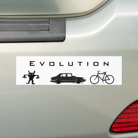 Evolution des Transportes Autoaufkleber (Auf Auto)