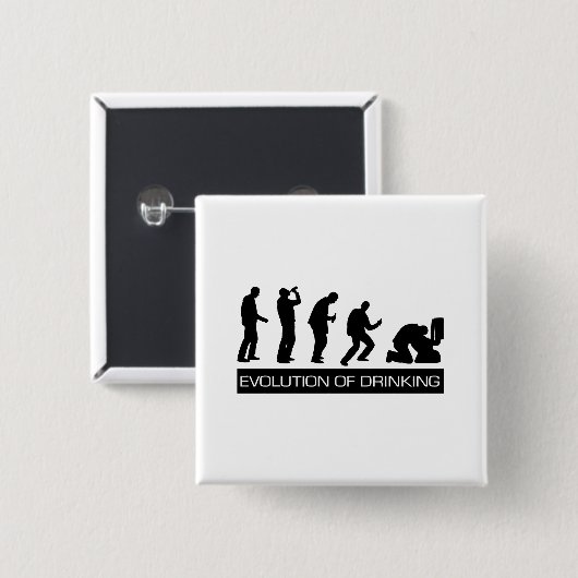 Evolution des Trinkens Button (Vorne & Hinten)