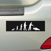 Evolution des Vaters - lustiger Autoaufkleber (Auf Auto)