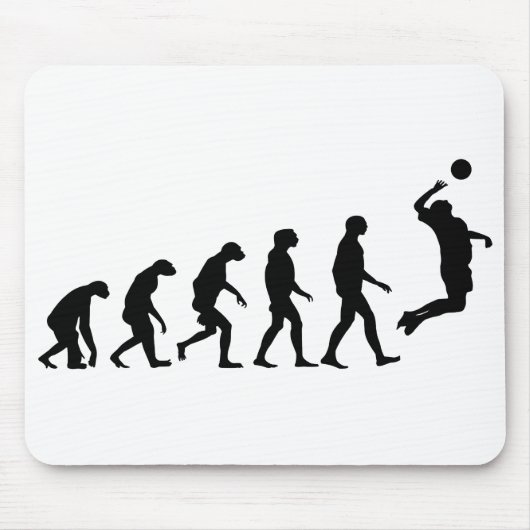 Evolution des Volleyballs Mousepad (Vorne)