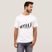 Evolution des Volleyballs T-Shirt (Vorne ganz)