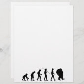 Evolution des Weihnachtsmannes (Vorne/Hinten)