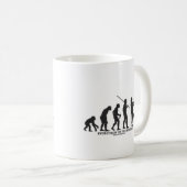 Evolution des Zombies Kaffeetasse (VorderseiteRechts)