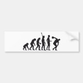 evolution discus thrower autoaufkleber (Vorne)