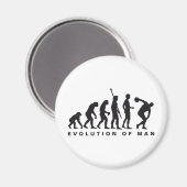 evolution discus thrower magnet (Vorderseite/Rückseite)