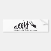 evolution diving autoaufkleber (Vorne)
