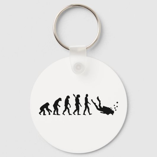 Evolution Diving Schlüsselanhänger (Vorderseite)