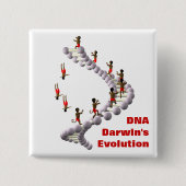 Evolution DNA Darwins Button (Vorderseite)