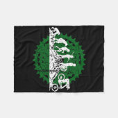 Evolution Downhill Mountain Bike Mtb Mountain Biki Fleecedecke (Vorderseite (Horizontal))