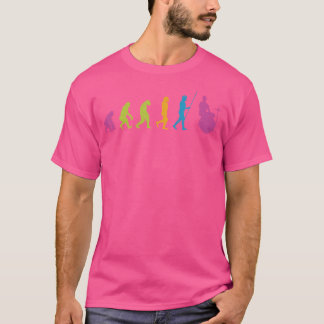 Evolution Drummer Drums Geschenke T-Shirt