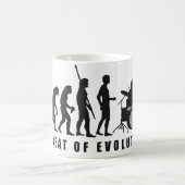 evolution drummer kaffeetasse (Mittel)