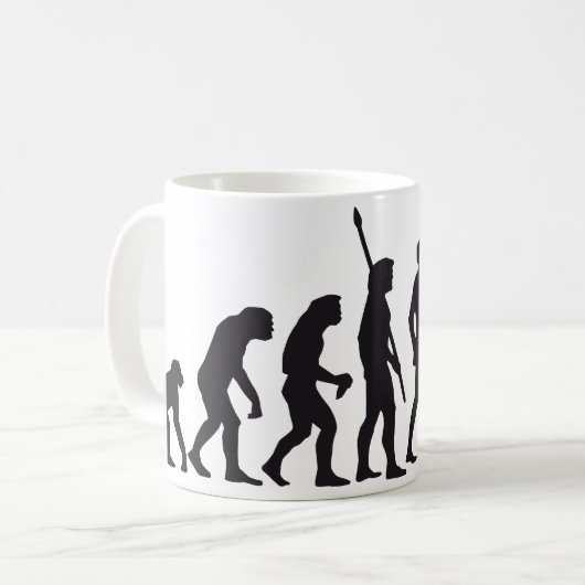 evolution drummer kaffeetasse (Vorderseite Links)