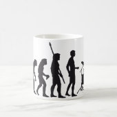 evolution drummer kaffeetasse (Mittel)