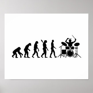 Evolution Drummer Poster