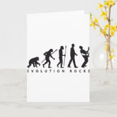 Evolution E-Gitarre Karte (Gelbe Blume)