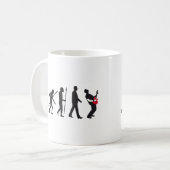 evolution e-guitar rock kaffeetasse (Vorderseite Links)