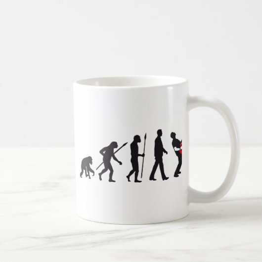 evolution e-guitar rock kaffeetasse (Rechts)