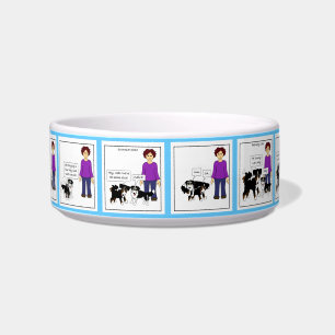 Evolution einer Hunde- Freundschaft-Haustier Napf
