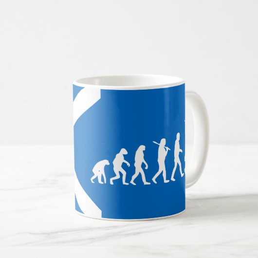 Evolution einer Scotsman-Tasse Kaffeetasse (VorderseiteRechts)