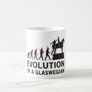 Evolution einer Tasse Glasgow
