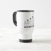 Evolution einer Transman Reise-Tasse Reisebecher (Vorderseite Links)