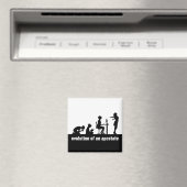 "Evolution eines Apostaates" Magnet (In Situ (Geschirrspüler))