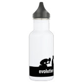 "Evolution eines Apostaates" Trinkflasche (Links)