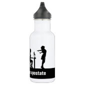 "Evolution eines Apostaates" Trinkflasche (Rechts)