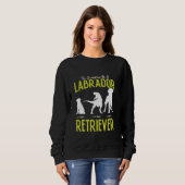 EVOLUTION EINES ARBEITSRETRIEVERS SWEATSHIRT (Vorne ganz)