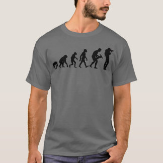 Evolution eines Fotografen Funny Fotografy 1 T-Shirt