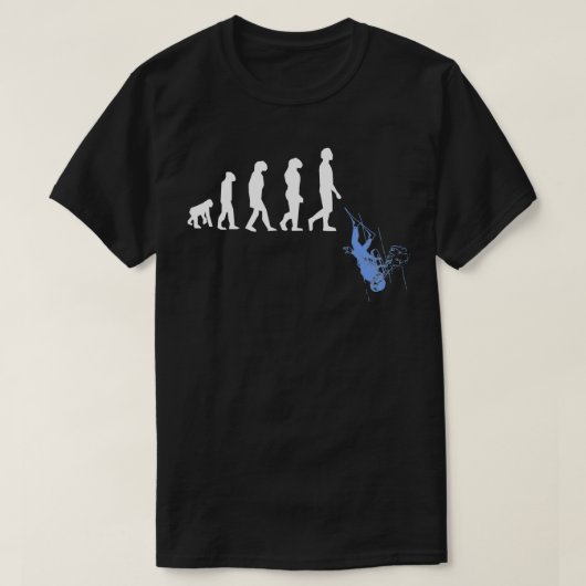 Evolution eines Scuba Diver Divemaster Schnorchels T-Shirt (Design vorne)