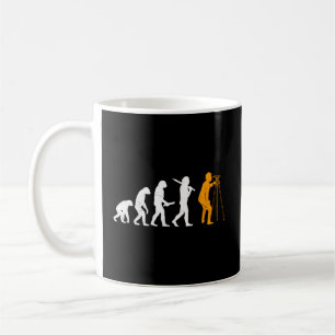 Evolution eines Surveyors Kaffeetasse